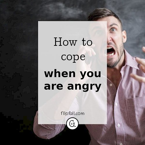 Angry man - what to do when you are angry or frustrated