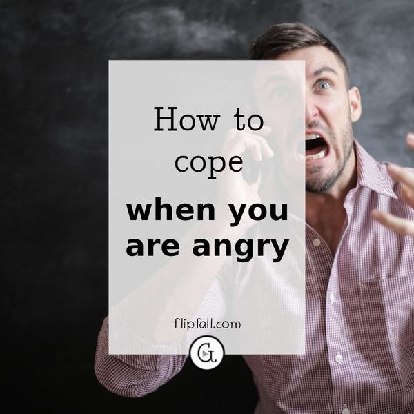 Angry man - what to do when you are angry or frustrated