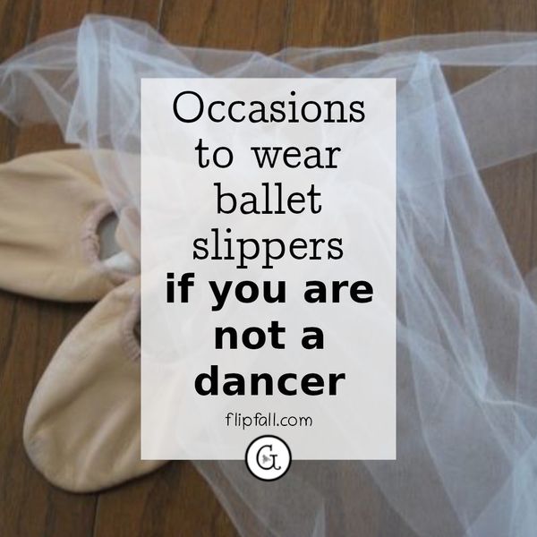 Ballet slippers