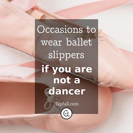 Ballet slippers