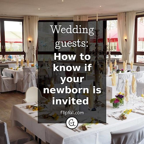 wedding venue for reception - no kid wedding etiquette