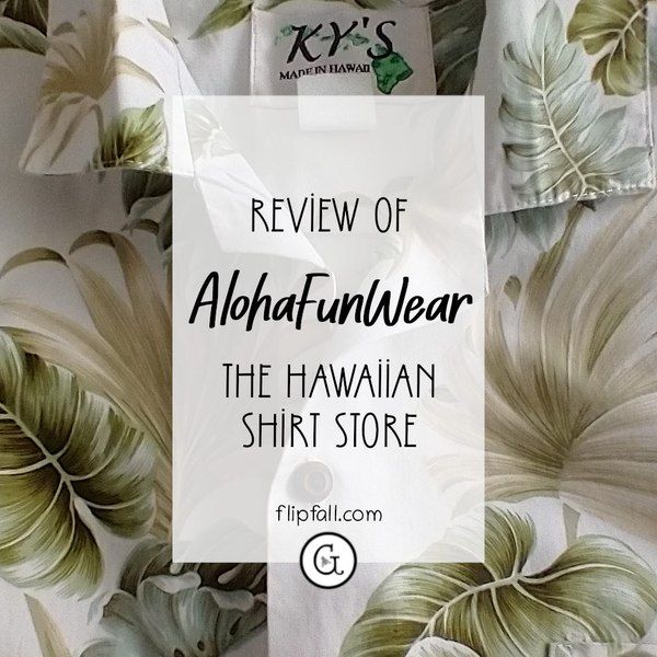 Men's Hawaiian shirt - review of AlohaFunWear