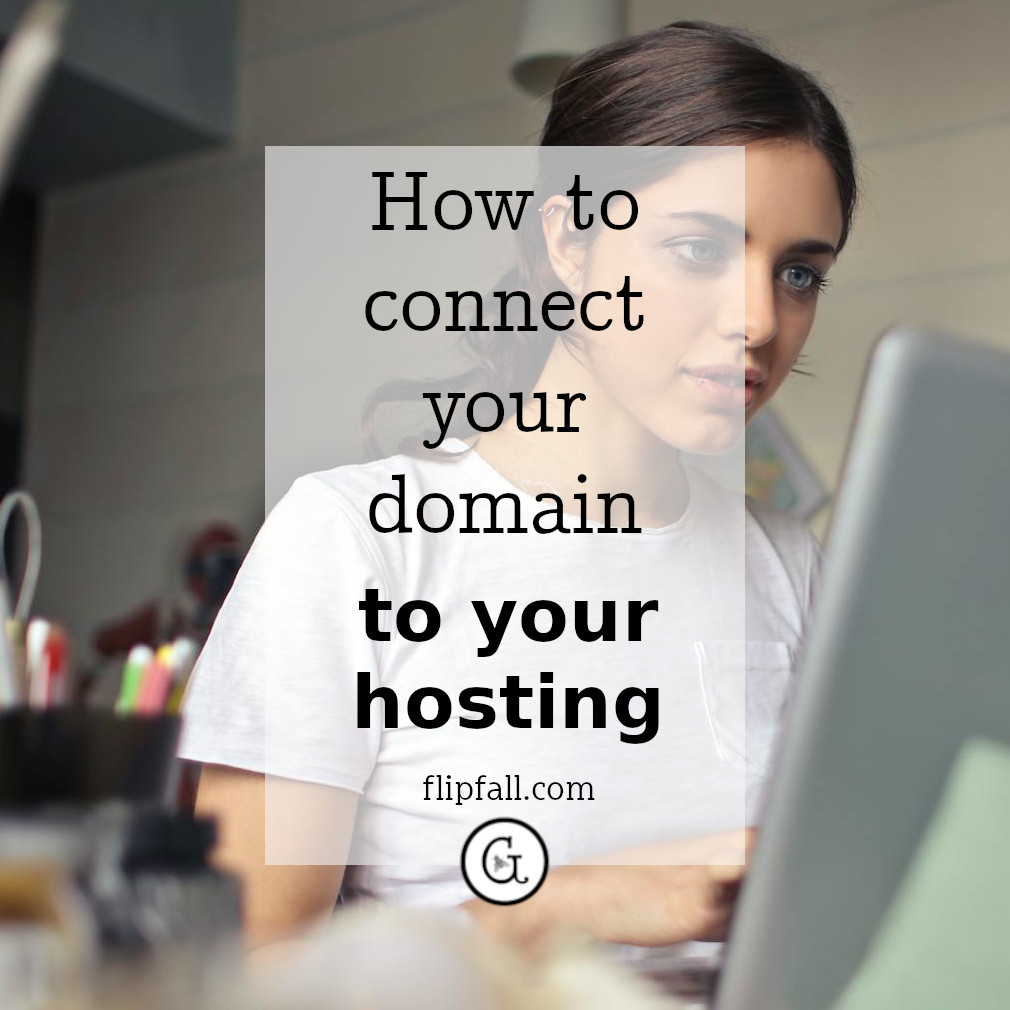 Woman at laptop - how to connect your domain name to your web host