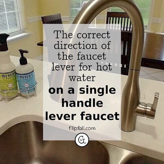 Single handle lever kitchen faucet