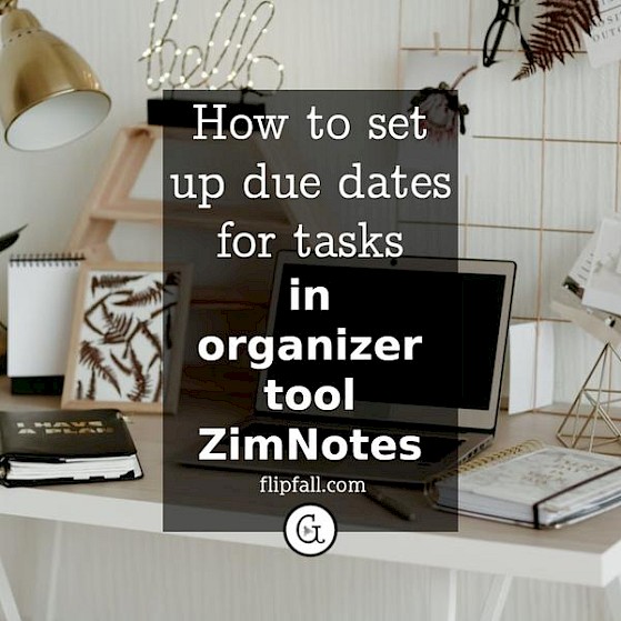 desk showing ways to productively organize tasks